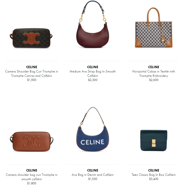 Price Comparison: Celine Trio Bag - ShopandBox