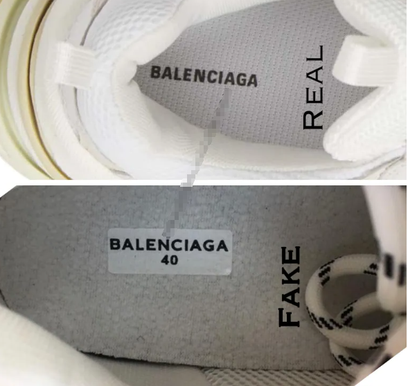 How to spot fake Balenciaga Triple S