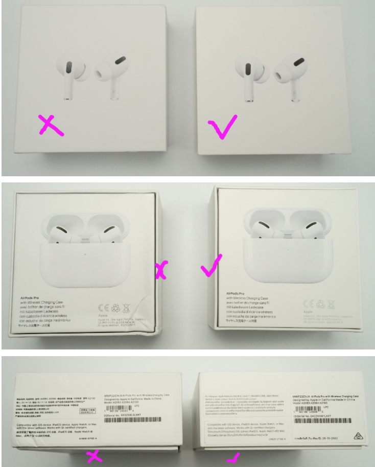 uberørt Spild gentage AirPods Pro Fake vs Real Guide 2023: How can You Tell if AirPods Pros are  Fake? - Extrabux