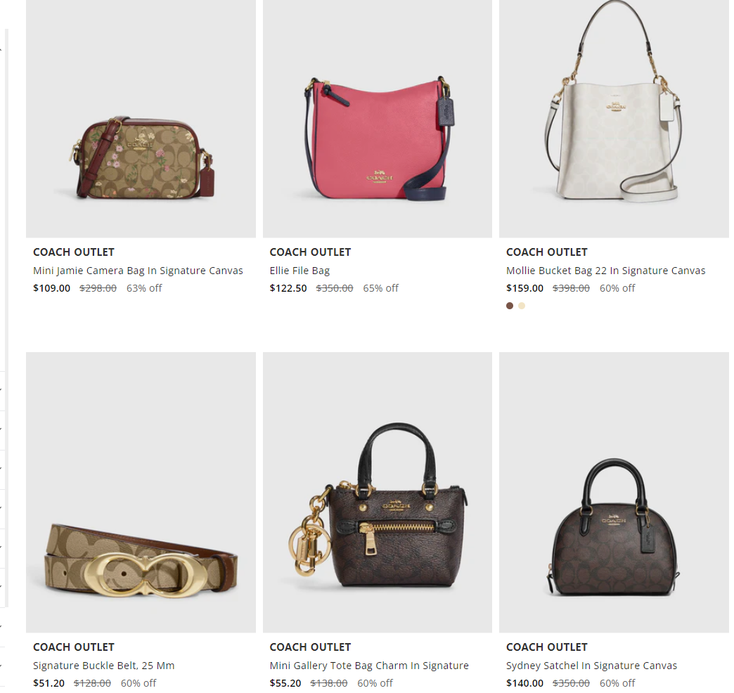 Coach Outlet Early Black Friday Deals Are Up to 70% Off