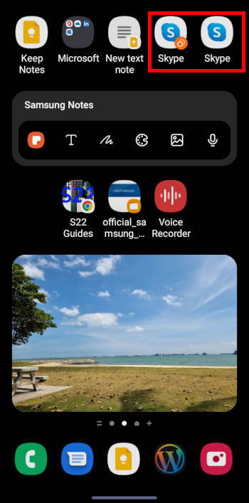 Dual Messenger 应用程序的应用程序图标