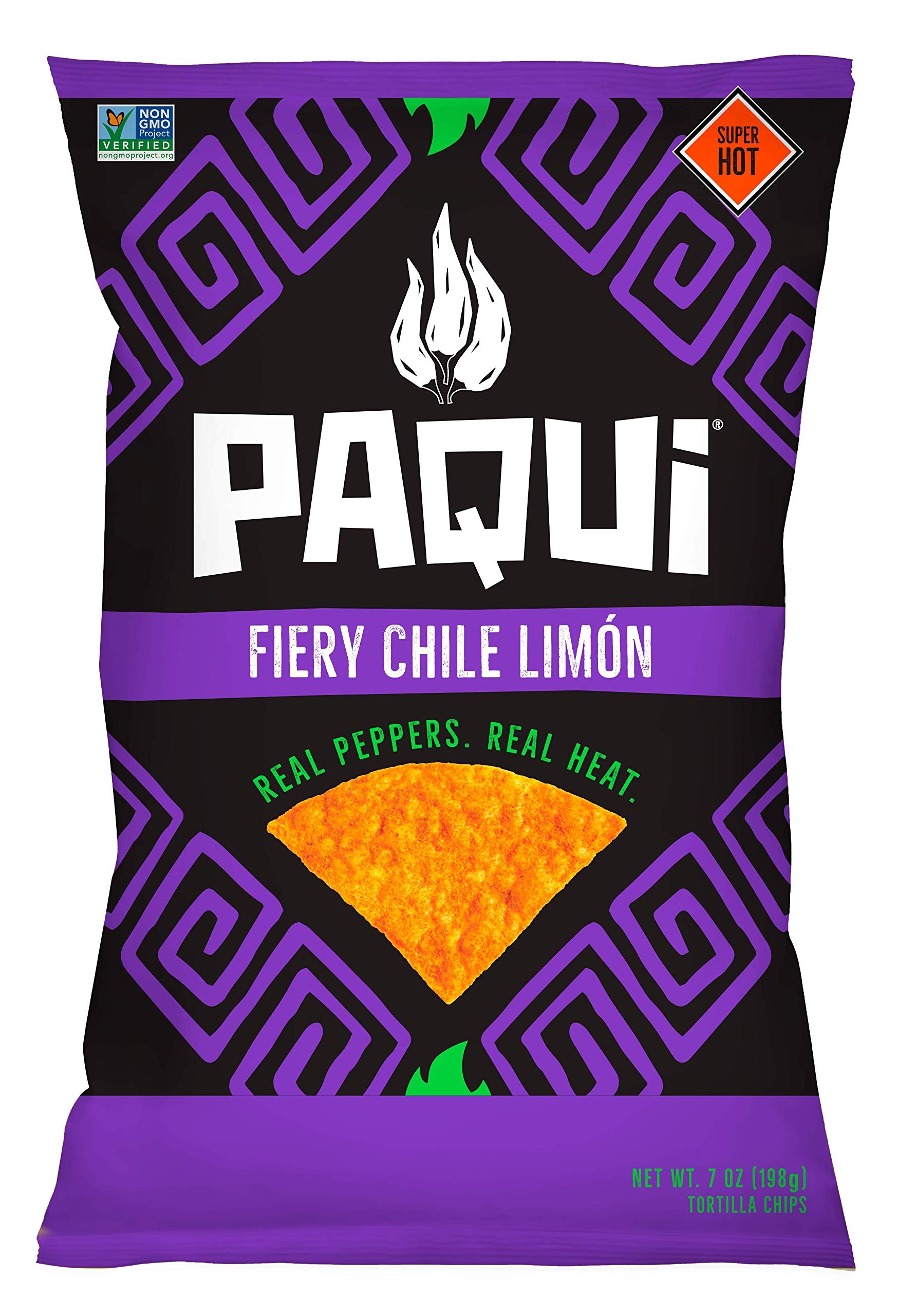 Amazon.com: Paqui Chile Limon Tortilla Chips, Gluten Free Chips, Non-GMO Chips, Flavored Tortilla Chips, 7 oz Grocery Sized Bag Amazon.com: Paqui Chile Limon Tortilla Chips, Gluten Free Chips, Non-GMO Chips, Flavored Tortilla Chips, 7 oz Grocery Sized Bag