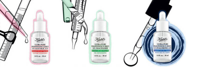 NEW Kiehl's Ultra Pure High-Potency Serums Review