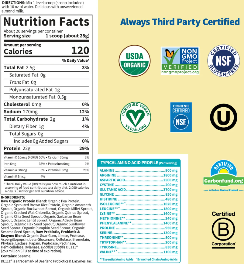 Ka'Chava vs. Orgain vs. Shakeology vs. Garden of Life Protein Powder