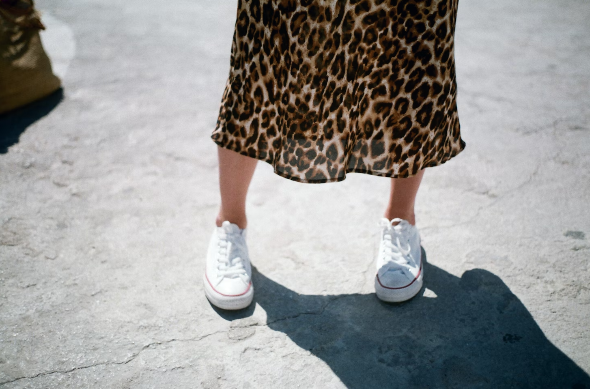 10 Most Comfortable White Sneakers to Wear With A Dress in 2024