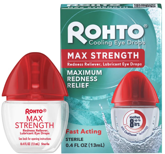 Lumify vs. Visine vs. Rohto Eye Drops Differences and Reviews 2025