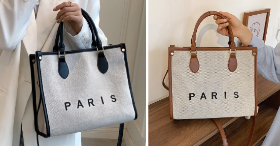 THE MARC JACOBS TRAVELER TOTE SMALL SIZE VS. MINI SIZE_MOD SHOTS/ BEST TOTE  BAGS UNDER $200 