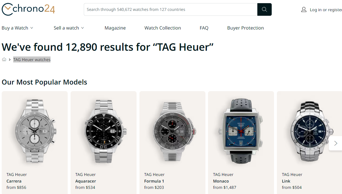 Where To Buy TAG Heuer Watches The Cheapest In 2024 Cheapest