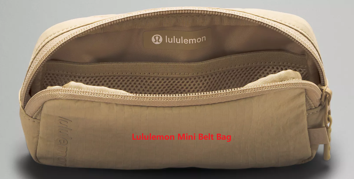 Lululemon everywhere belt bag vs LARGE