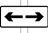 左右方向限制标志