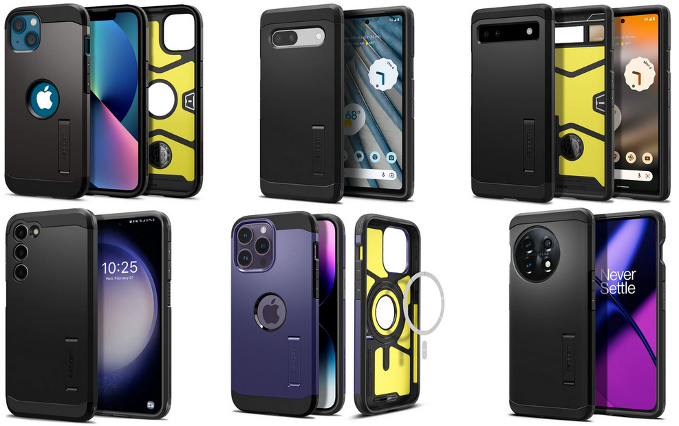 Spigen Tough Armor vs. Rugged Armor vs. Slim Armor CS Differences and