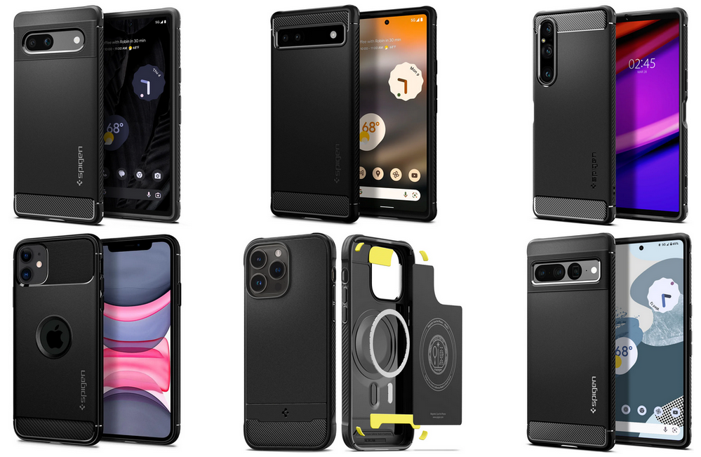 Spigen Tough Armor vs. Rugged Armor vs. Slim Armor CS Differences and
