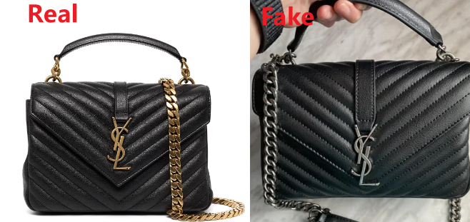 How To Spot Fake & Authentic YSL College by ZETA BAGS - Butik Preloved  Branded Bags Murah - KEMANG 