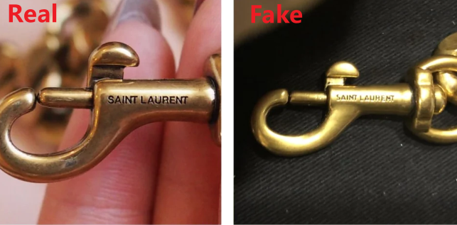 fake saint laurent vs real