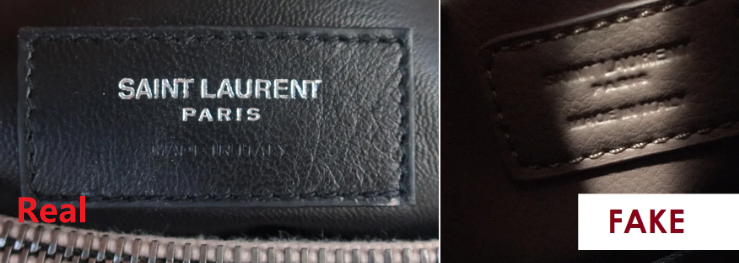 inside authentic ysl serial number