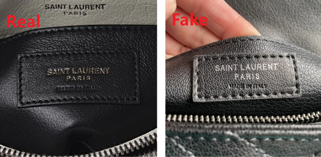 YSL College Bag Fake vs Real Guide How to Know if YSL Bag is