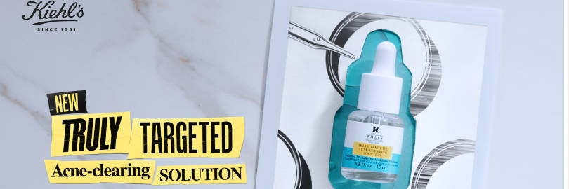 Ingredients Review: NEW Kiehl's Truly Targeted Acne-Clearing Solution