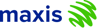 Maxis logo Maxis logo