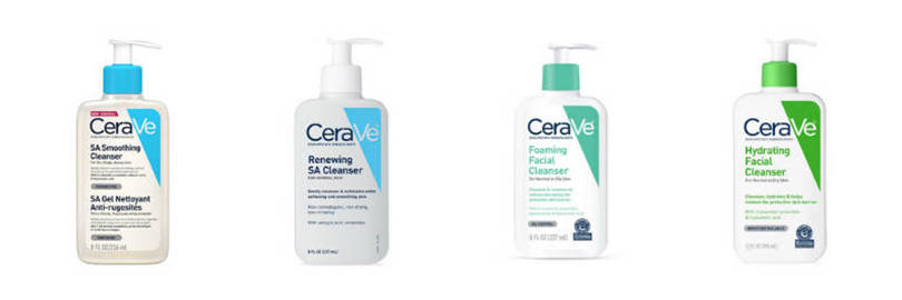 CeraVe SA Smoothing vs. Renewing vs. Foaming vs. Hydrating Cleansers: Differences and Reviews 2024