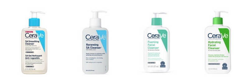 CeraVe SA Smoothing vs. Renewing vs. Foaming vs. Hydrating Cleansers: Differences and Reviews 2025