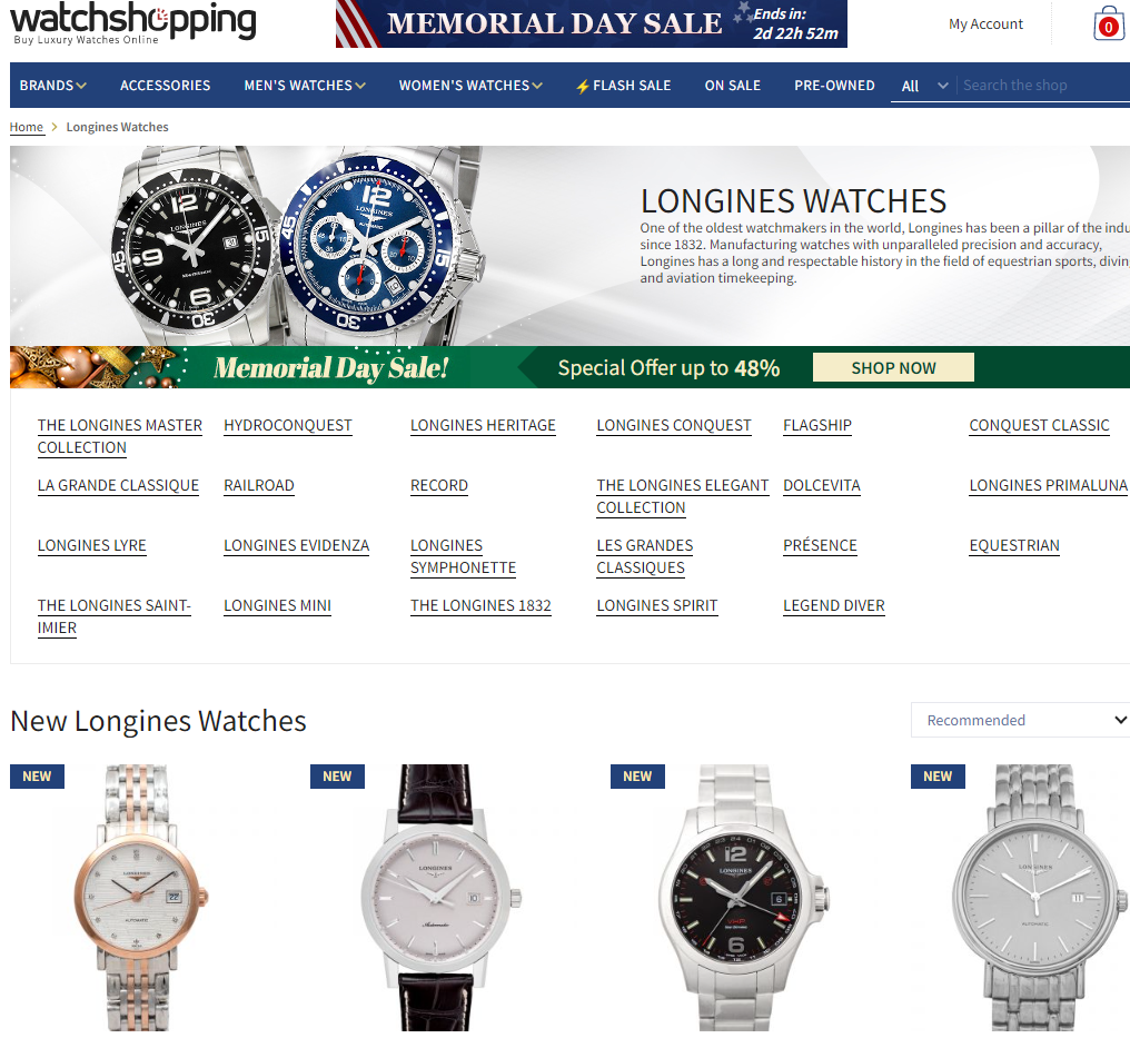 Where To Buy Longines Watches The Cheapest In 2024 Cheapest