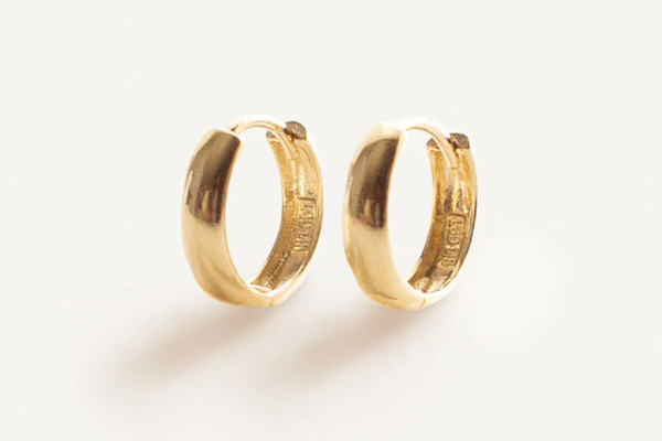 Kinn Studio Mini Hoop Huggie Earrings