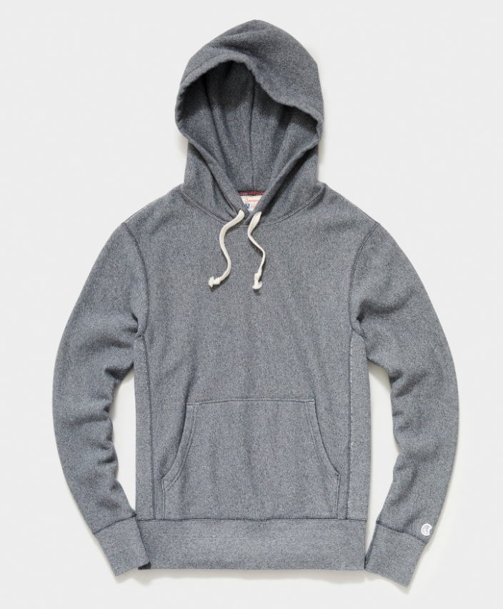 Does anyone know what yo find double layered hoodie blanks like these Yeezy  x gap hoodies? I've been looking everywhere and I can't seem to find any  that's matches the look. 