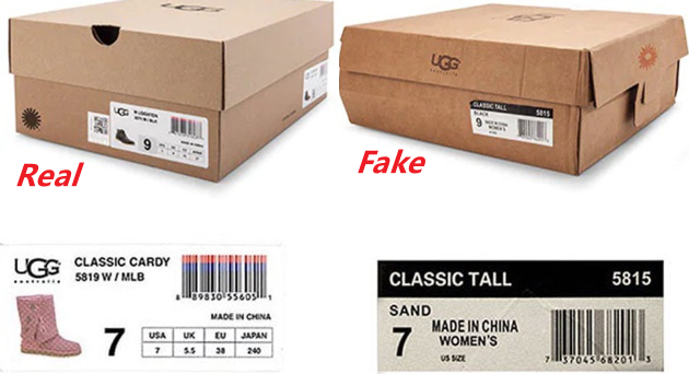 Real sale ugg box