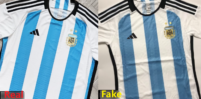 Authentic vs. replica football shirts: what's the difference?