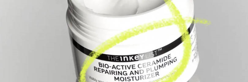 Ingredients Reviews: NEW The INKEY List Bio-Active Ceramide Repairing and Plumping Moisturizer