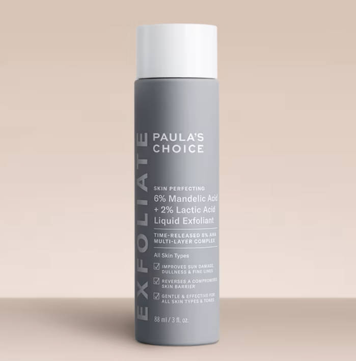 Ingredients Review: NEW Paula's Choice Skin Perfecting 6% Mandelic Acid + 2% Lactic Acid Liquid Exfoliant - Extrabux