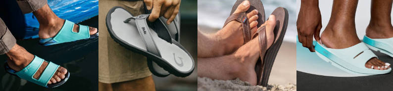 Reef vs. OluKai vs. Rainbow vs. OOFOS: Who Wins the Sandal Brand Showdown?