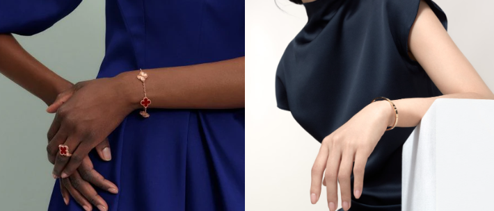 Cartier Love vs. Van Cleef Alhambra vs Tiffany Lock Bracelets: Which One is the Best Option?