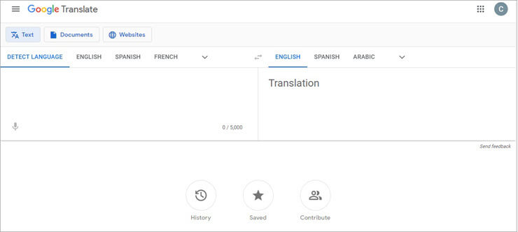 谷歌翻译 谷歌翻译