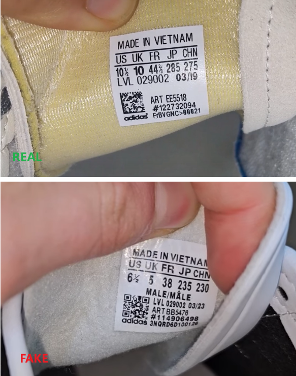 Adidas Gazelle Real vs. Fake Guide 2025: How Can I Tell If It Is Real? -  Extrabux