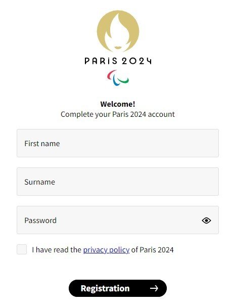 注册巴黎奥运会门票抽签