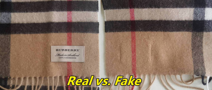 Burberry Scarf Real vs. Fake Guide 2024: How To Tell Original From Fake?