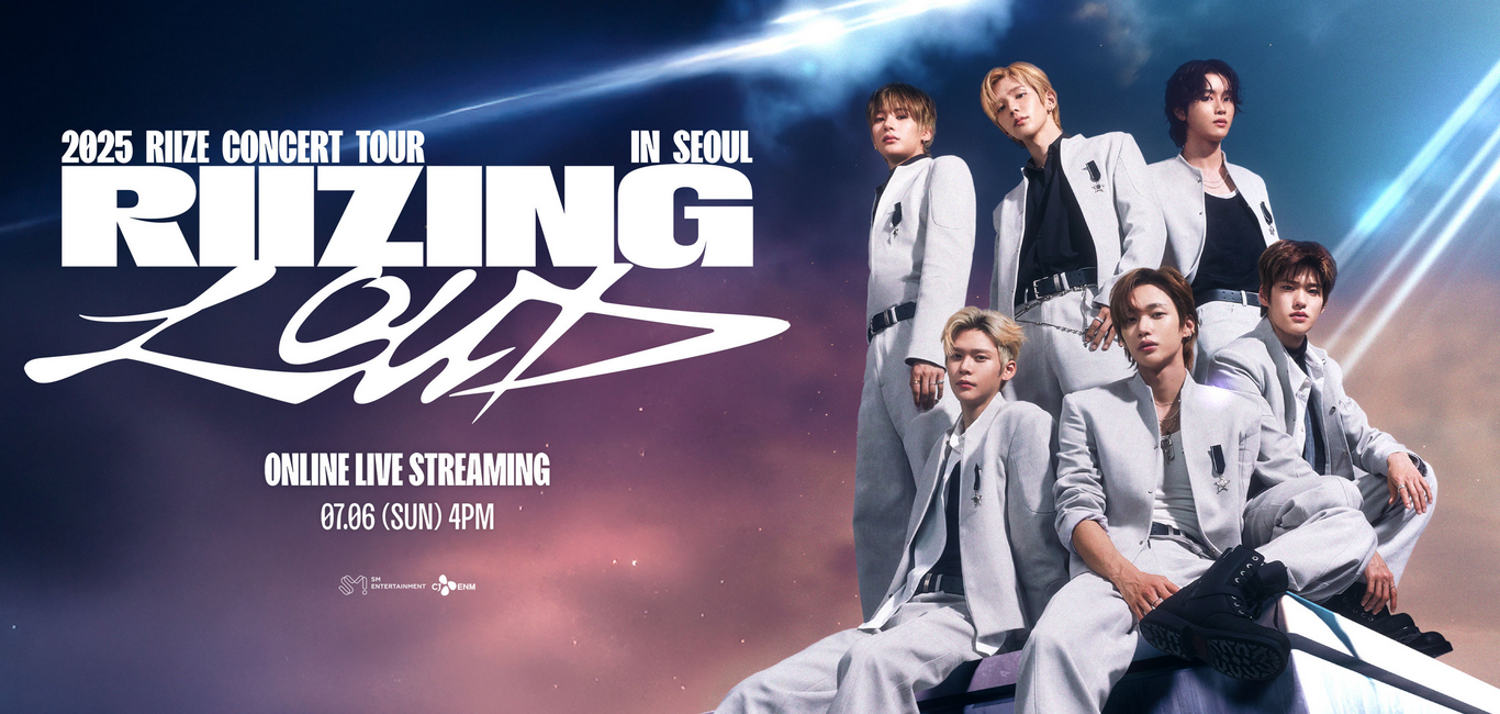 2025 RIIZE CONCERT TOUR [RIIZING LOUD]亚洲巡回演唱会时间表（地点+门票价格+座位表+购票渠道）