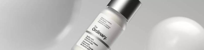 Ingredients Review: NEW The Ordinary Sulfur 10% Powder-to-Cream Concentrate Acne Spot Treatment