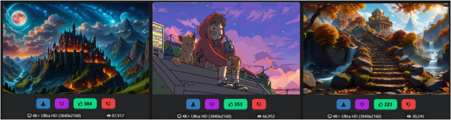 2025必藏的13个高清壁纸下载网站（免费/付费）- 4K/5K/8K+动态/3D/4D动画，电脑手机适配+动漫游戏电影全有