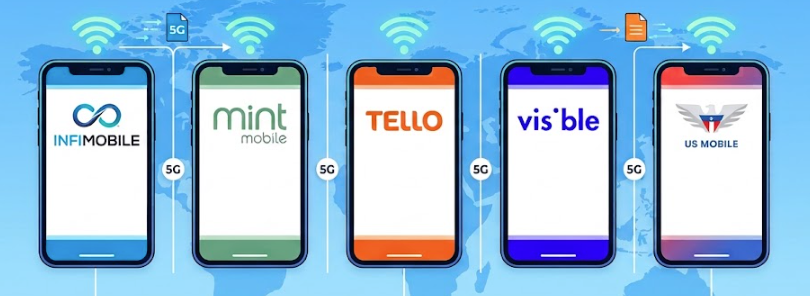 The Ultimate Prepaid Wireless Showdown (2026): Infimobile vs. Mint vs. Tello vs. Visible vs. US Mobile